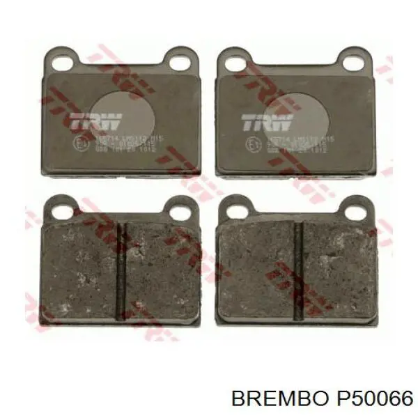 Задні дискові колодки Brembo P50066