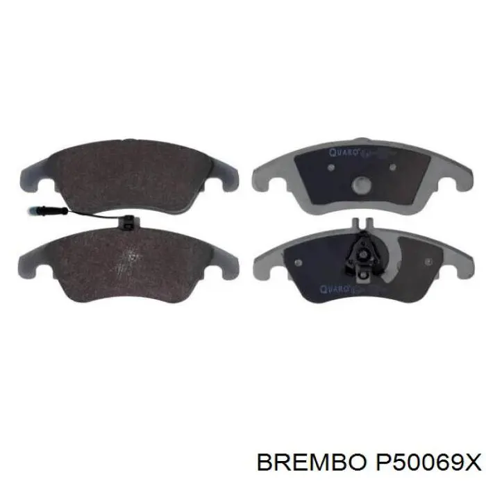 Гальмівні колодки Brembo P50069X ціна, від 79.76 USD