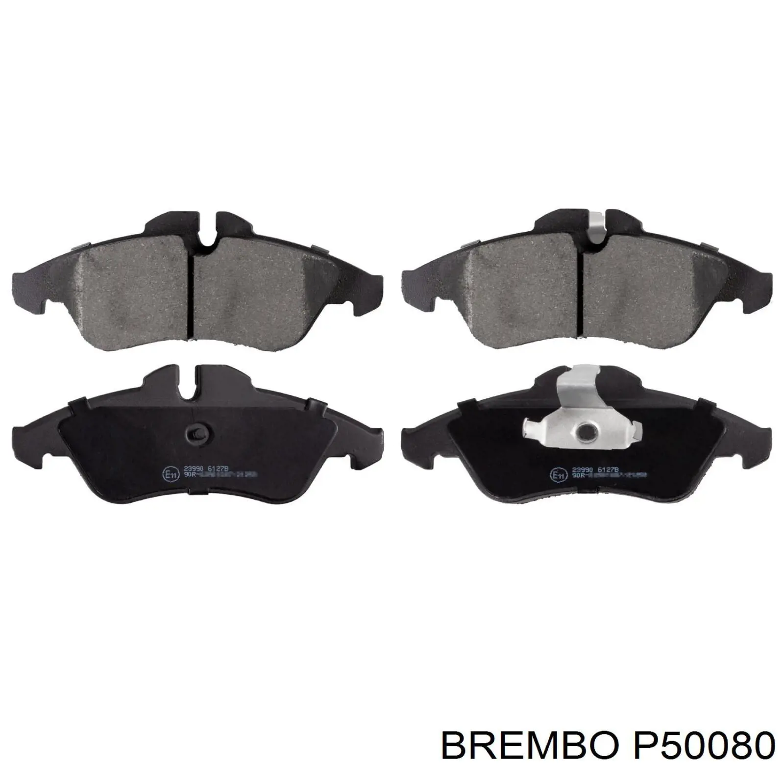 Купити P50080 Brembo Колодки гальмівні передні, дискові