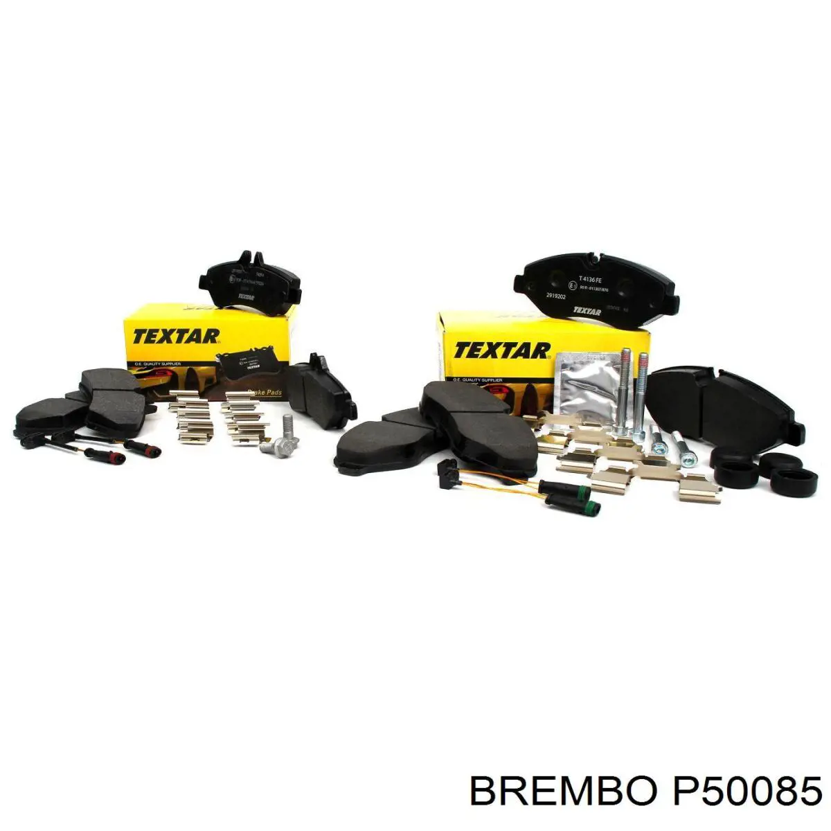 Купити P50085 Brembo Колодки гальмівні передні, дискові