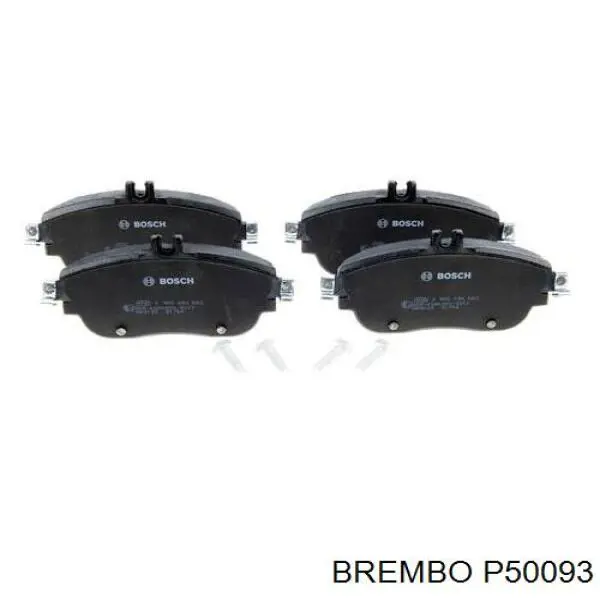 Гальмівні колодки Brembo P50093 ціна, від 43.84 USD