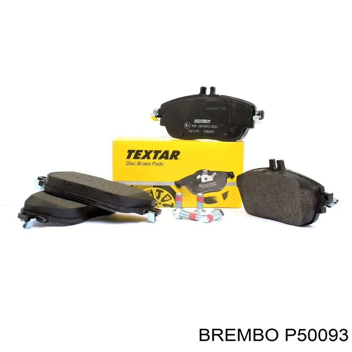 Передні тормозні колодки P50093 Brembo