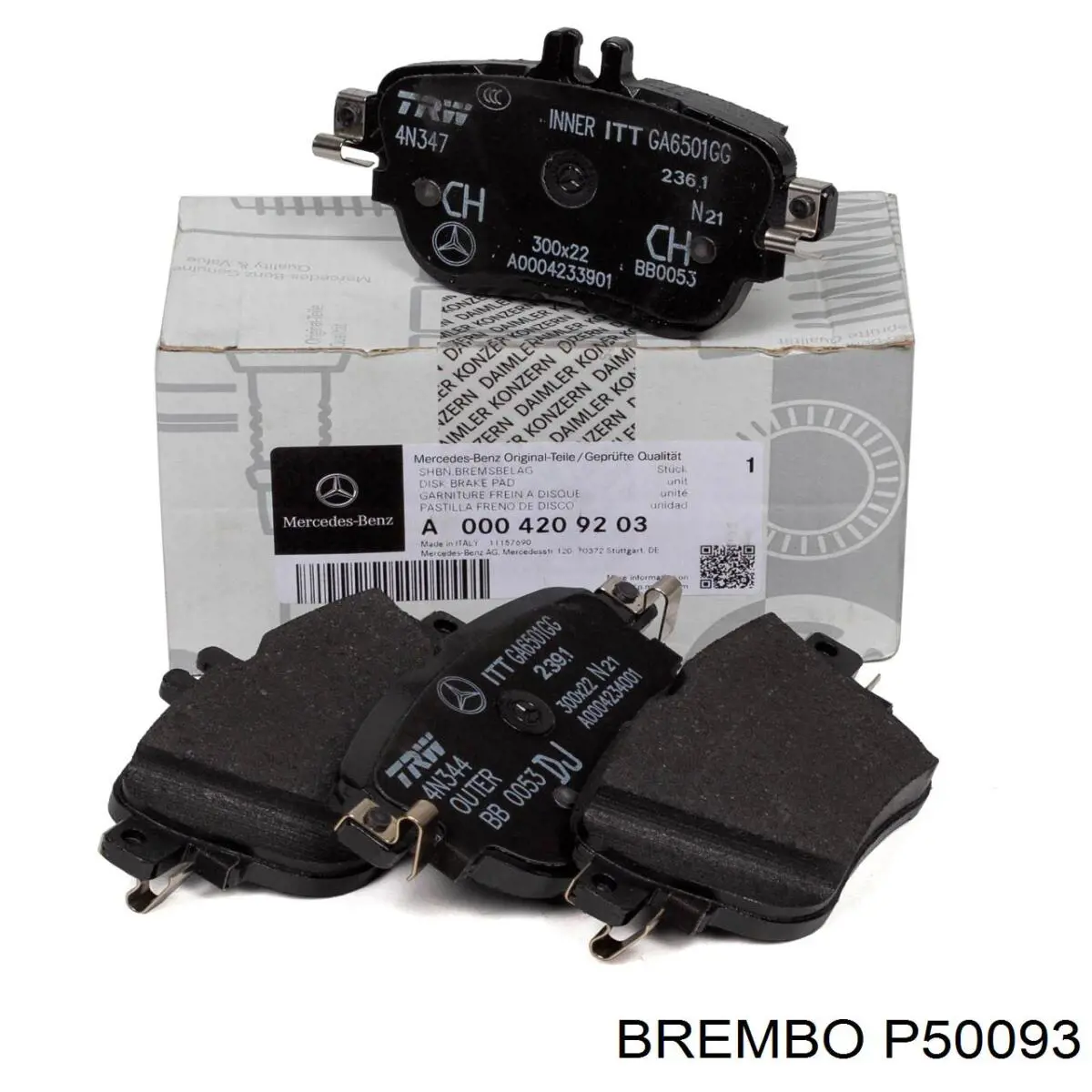 Тормозні колодки Brembo P50093