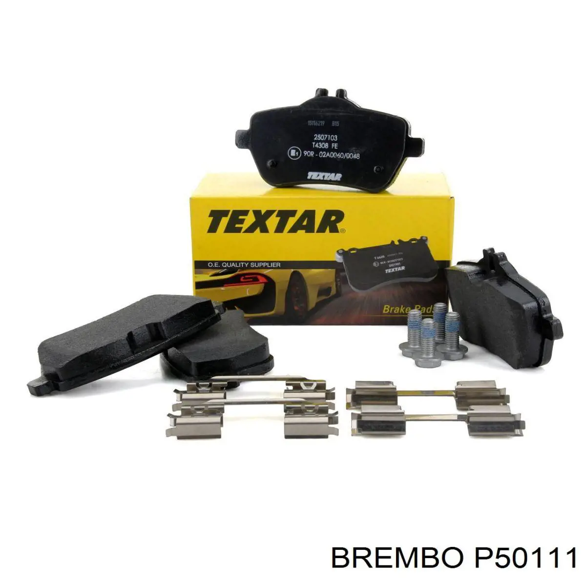 Купити P50111 Brembo Колодки гальмівні передні, дискові