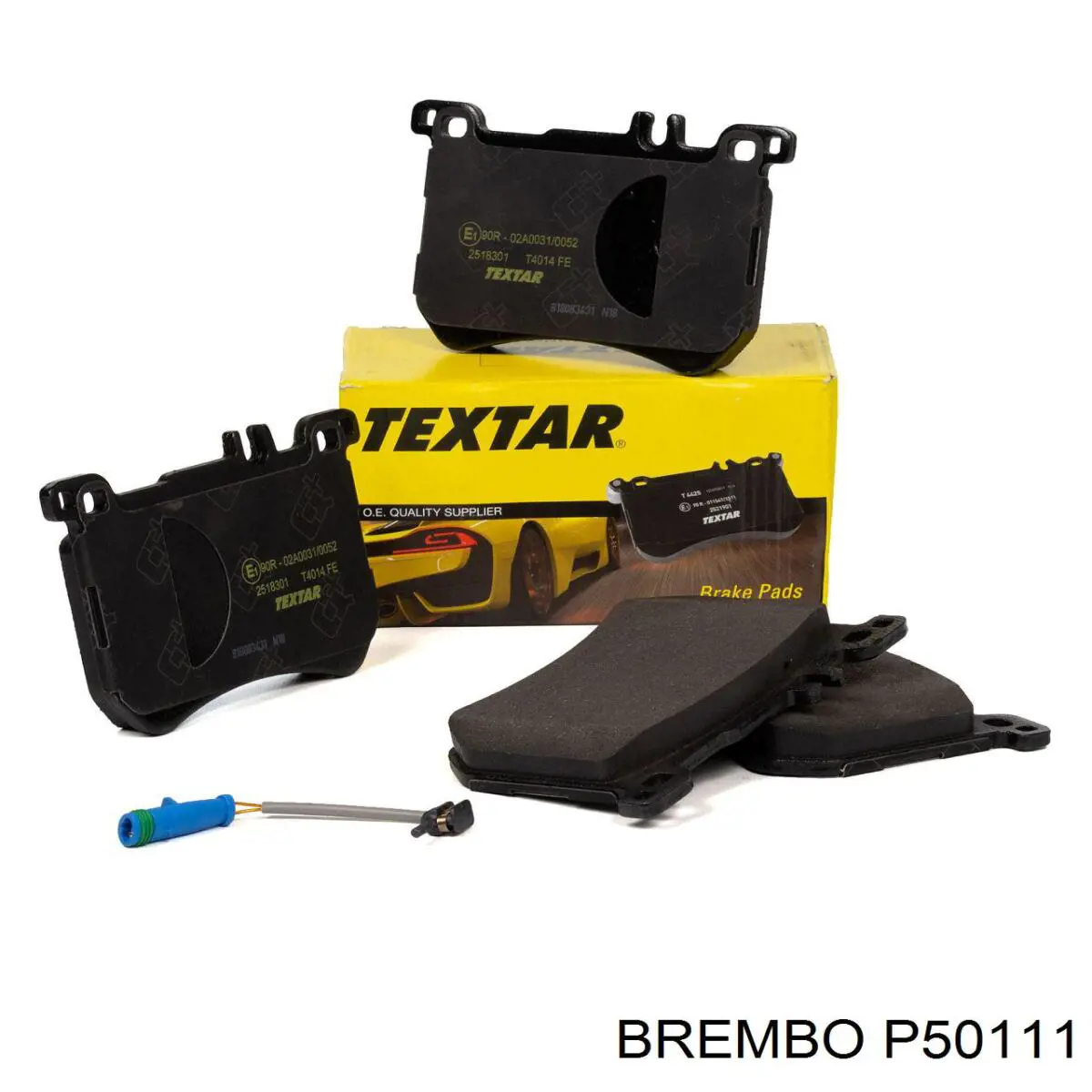 Передні тормозні колодки P50111 Brembo