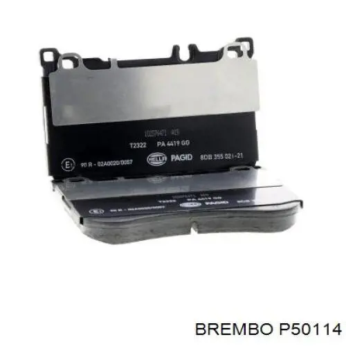 Купити P50114 Brembo Колодки гальмівні передні, дискові