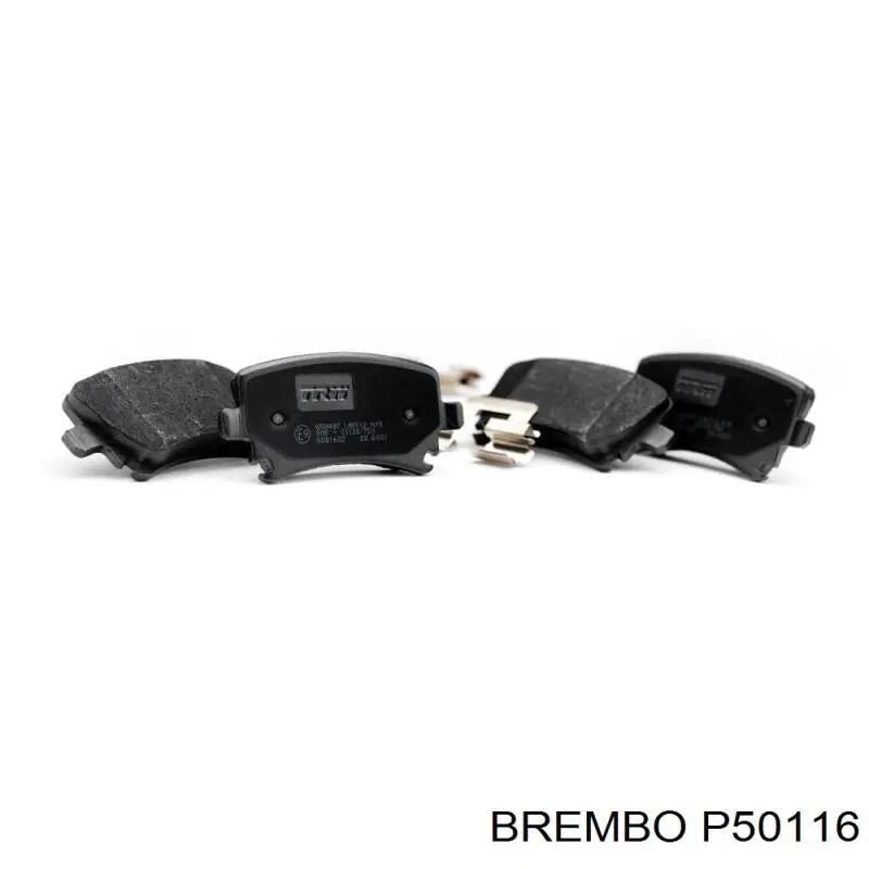 Купити P50116 Brembo Задні колодки