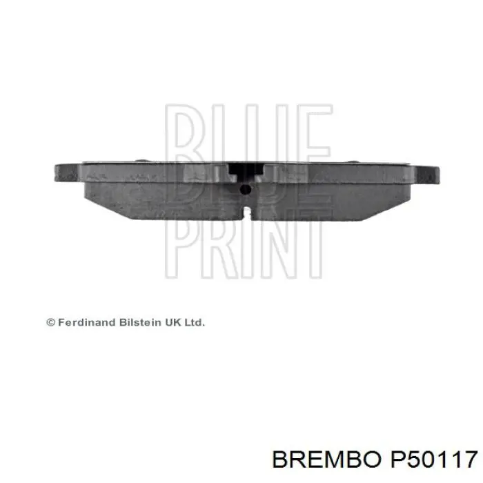 Задні гальмівні колодки P50117 Brembo