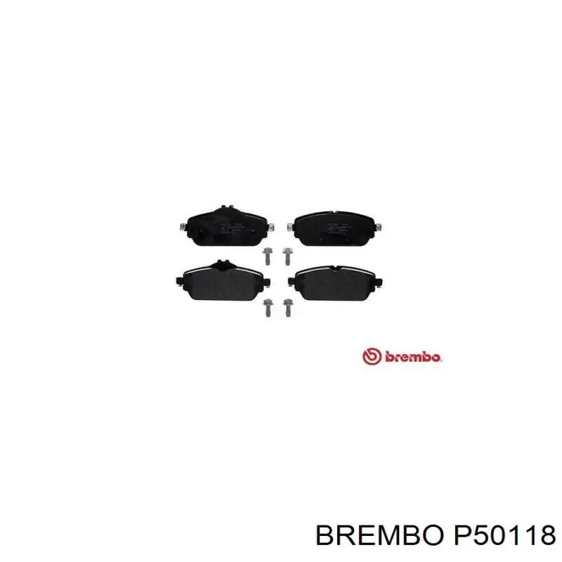 Купити P50118 Brembo Колодки гальмівні передні, дискові