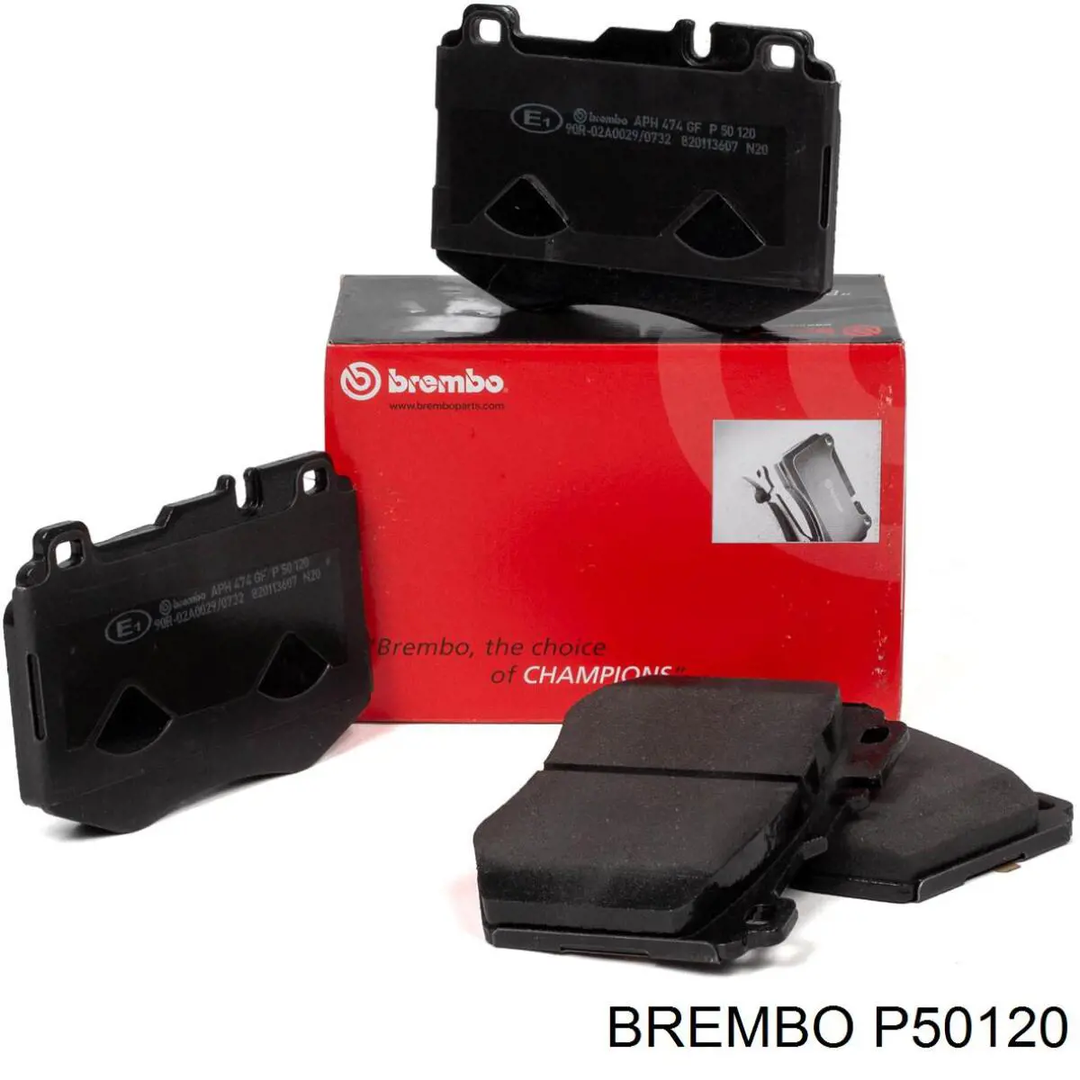 Купити P50120 Brembo Колодки гальмівні передні, дискові