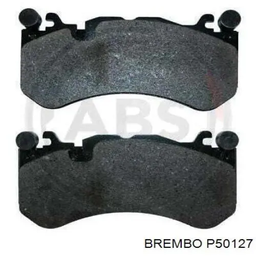 Колодки гальмівні передні, дискові P50127 Brembo