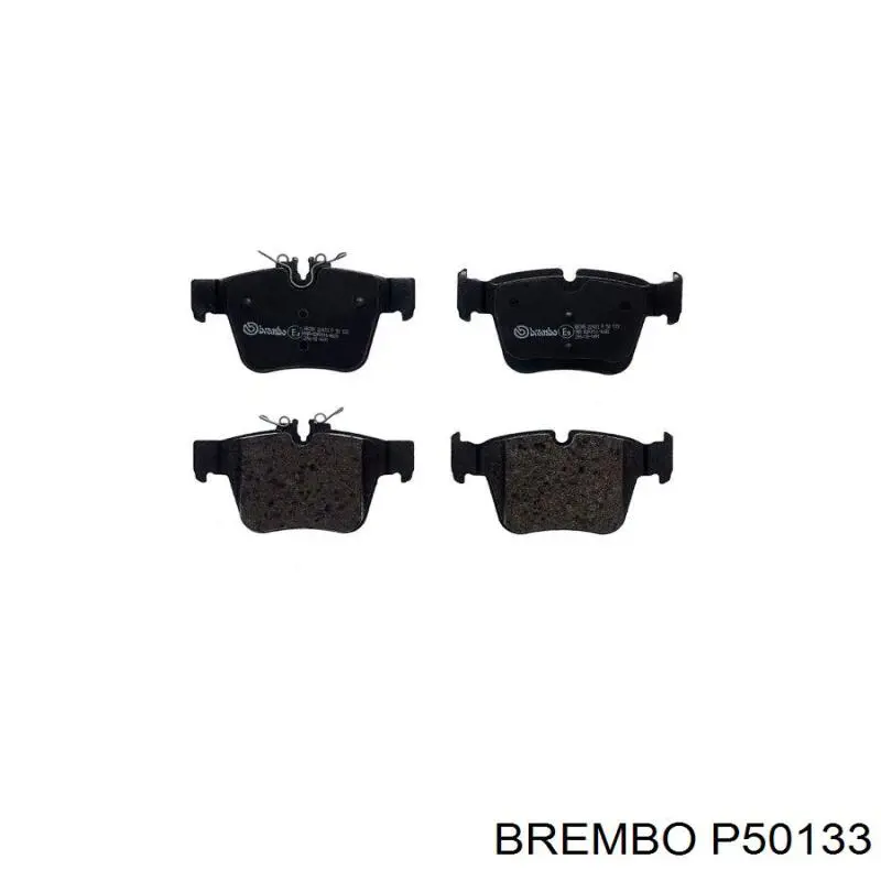 Купити P50133 Brembo Задні колодки