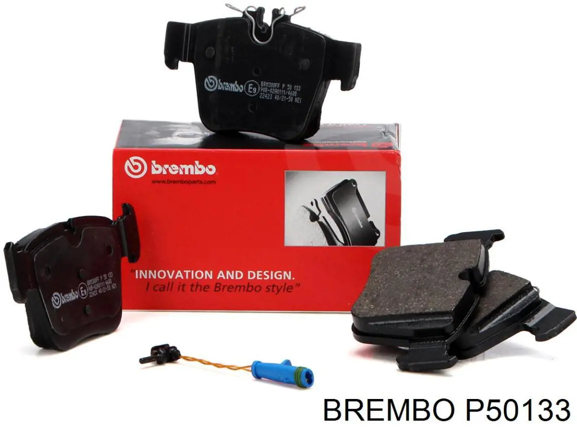 Задні гальмівні колодки Brembo P50133 ціна, від 49.51 USD