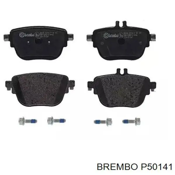 Задні гальмівні колодки Brembo P50141 ціна, від 55.93 USD