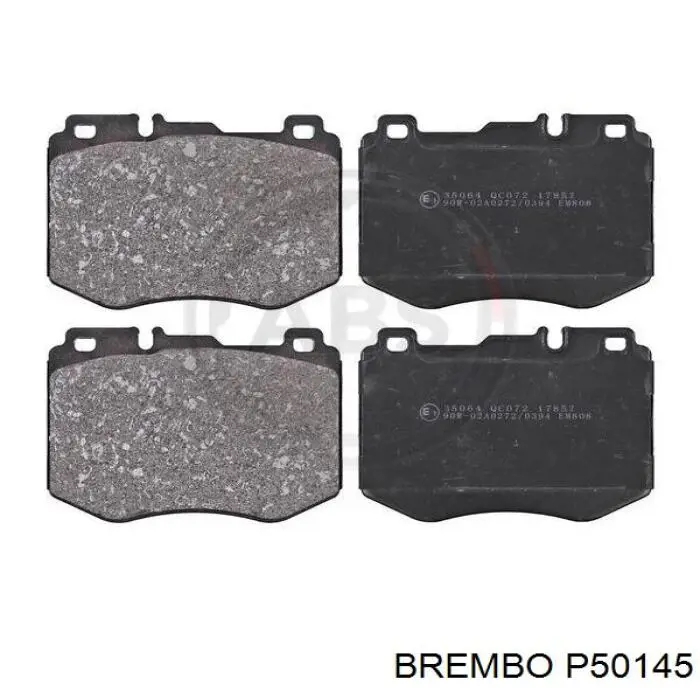 Гальмівні колодки Brembo P50145 ціна, від 61.11 USD