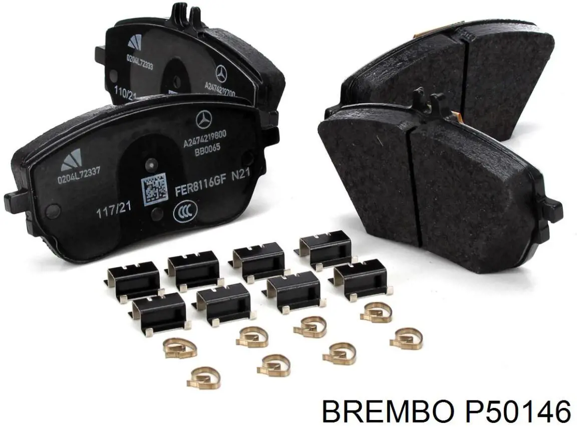 Передні тормозні колодки P50146 Brembo