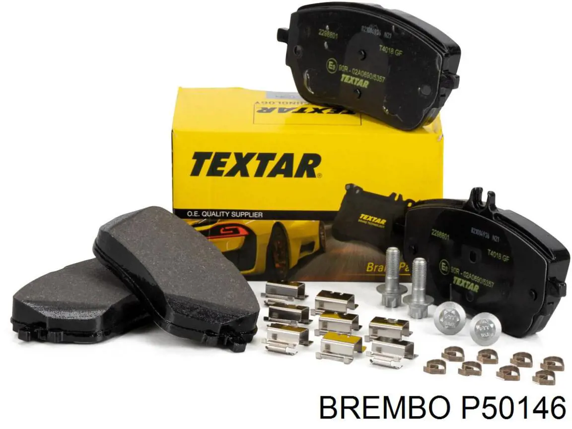 Купити P50146 Brembo Колодки гальмівні передні, дискові
