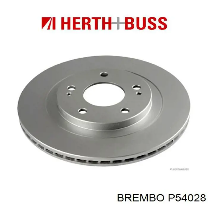 Колодки гальмівні передні, дискові P54028 Brembo