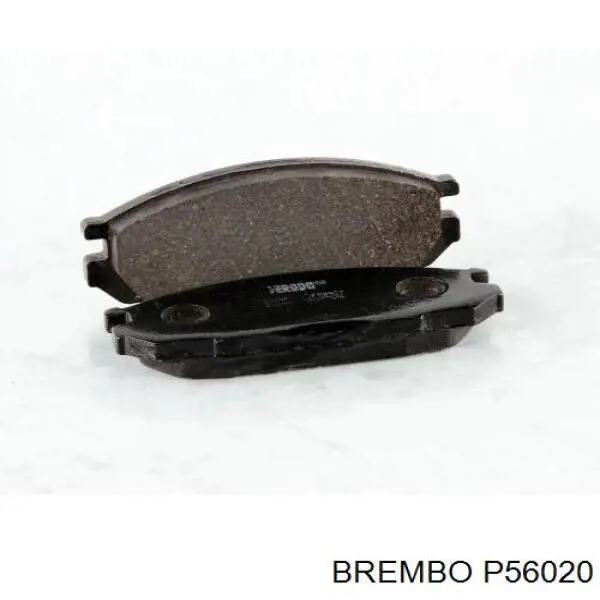 Задні дискові колодки Brembo P56020