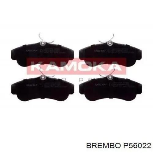 P56022 Brembo Передні гальмівні колодки