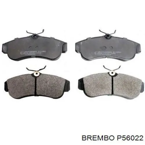 Гальмівні колодки Brembo P56022 ціна, від 17.76 USD