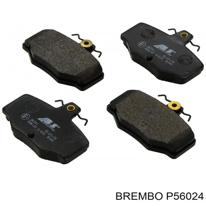 Купити P56024 Brembo Задні колодки