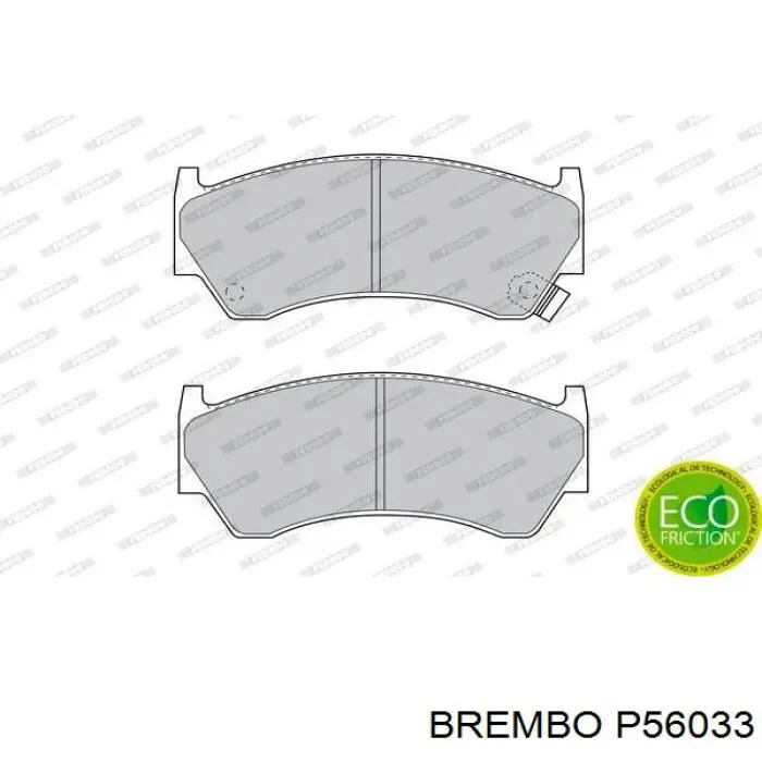 Гальмівні колодки Brembo P56033 ціна, від 16.49 USD