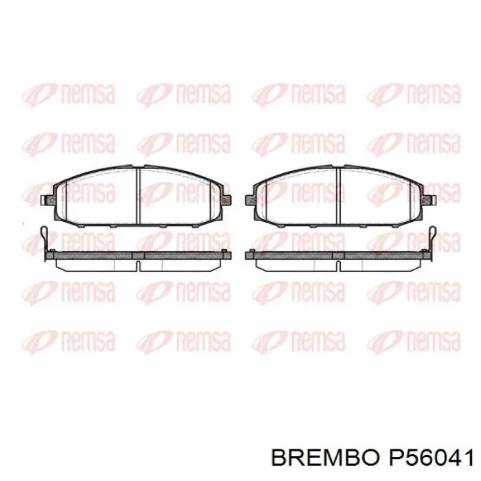 P56041 Brembo Передні гальмівні колодки