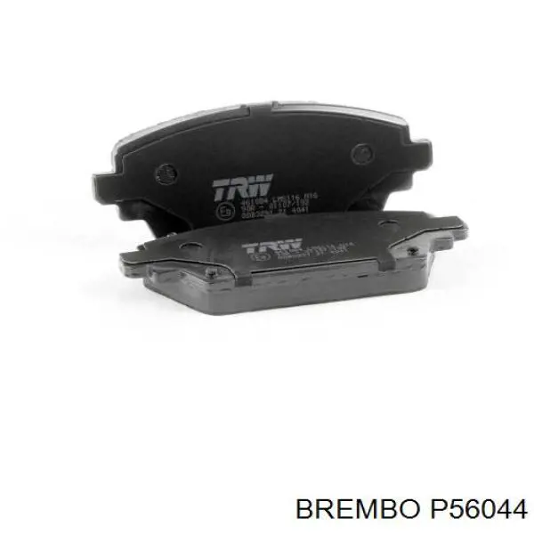 Колодки гальмівні передні, дискові P56044 Brembo