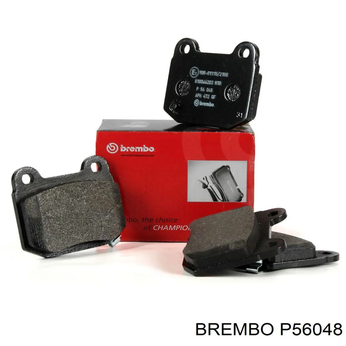 Колодки гальмові задні, дискові P56048 Brembo