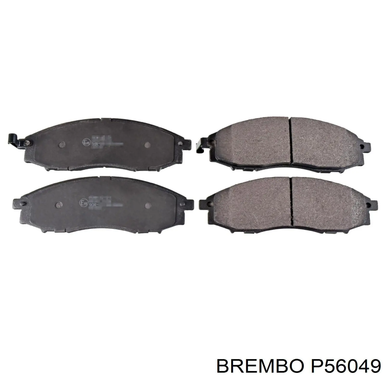 Купити P56049 Brembo Колодки гальмівні передні, дискові