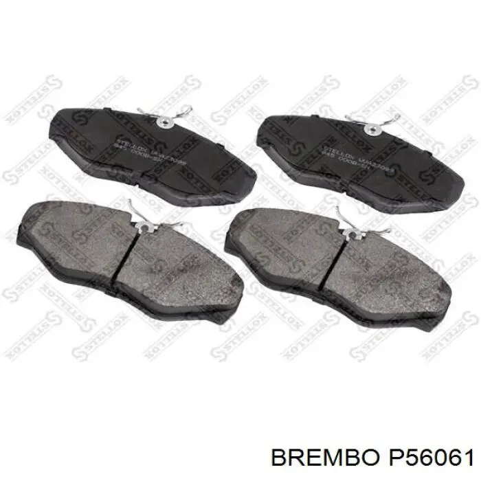 Передні тормозні колодки P56061 Brembo