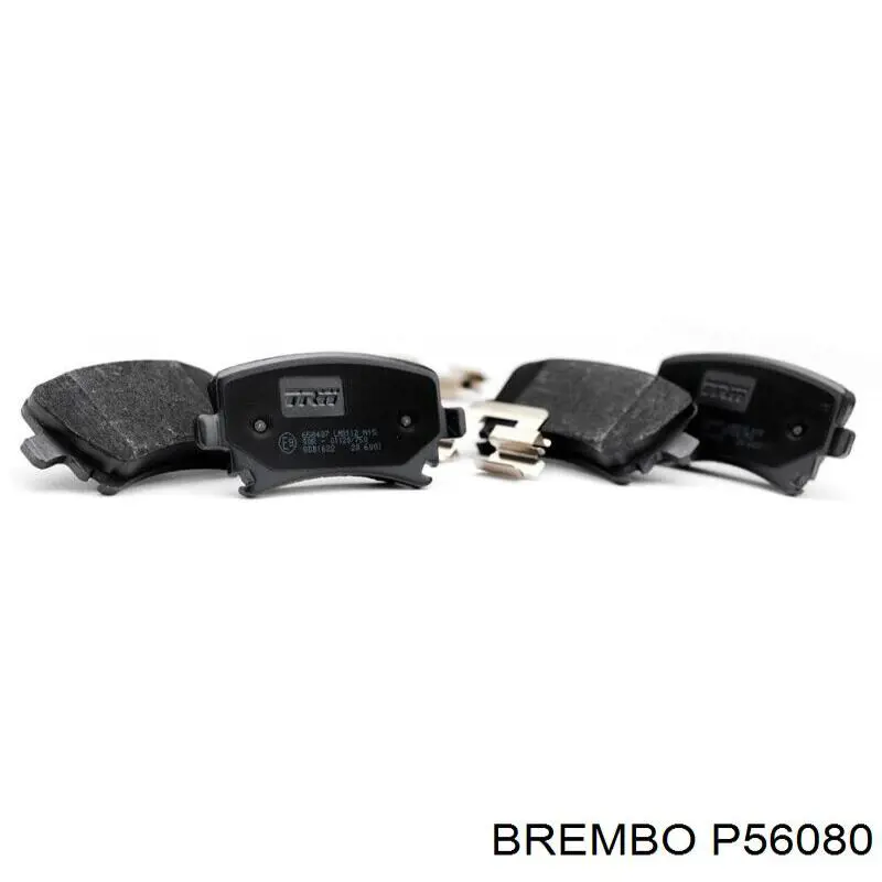 Купити P56080 Brembo Колодки гальмівні передні, дискові