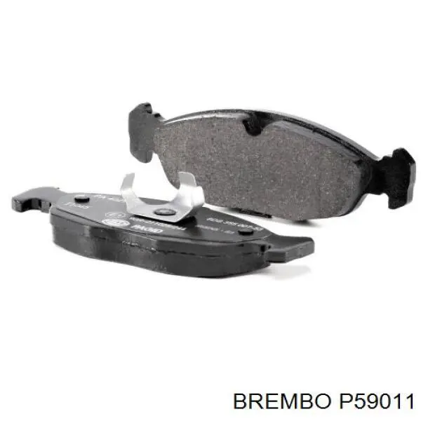 Купити P59011 Brembo Колодки гальмівні передні, дискові