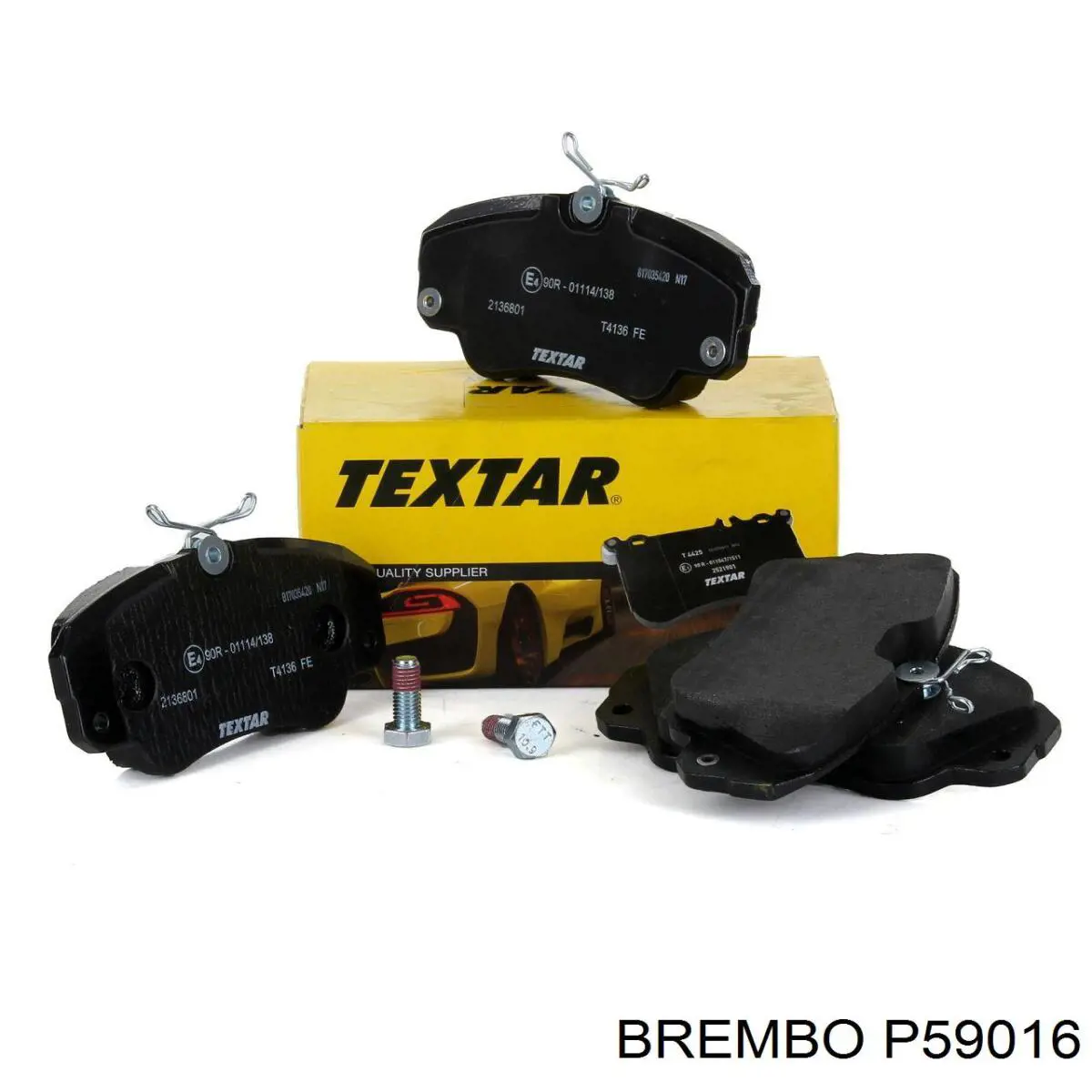 Передні тормозні колодки P59016 Brembo