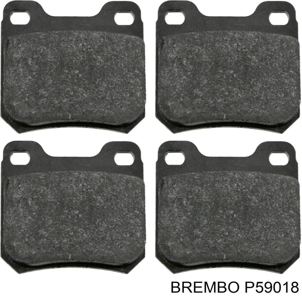 Задні гальмівні колодки P59018 Brembo
