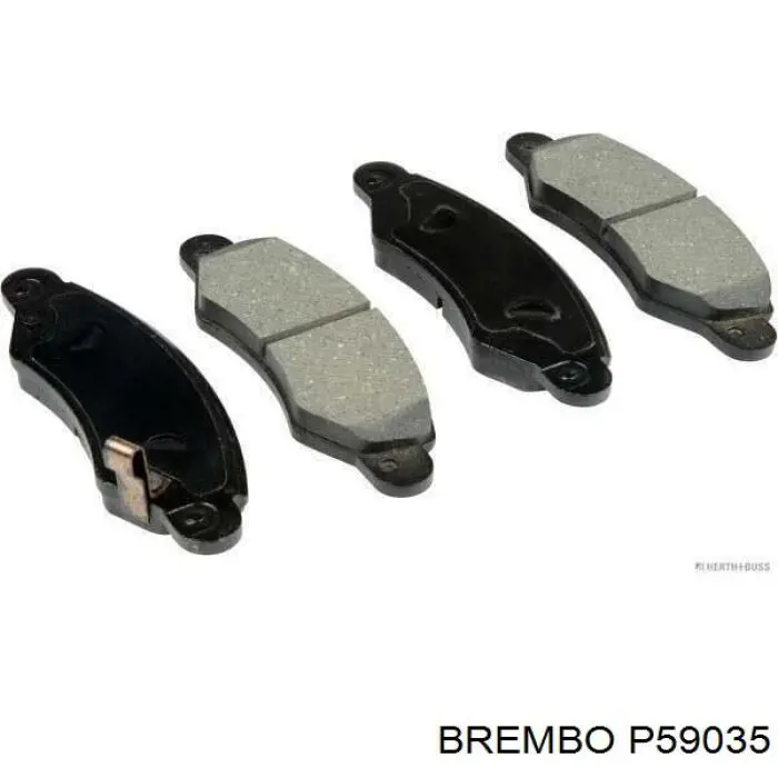 Тормозні колодки Brembo P59035