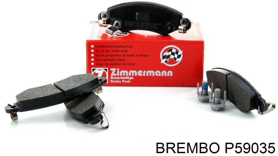 Гальмівні колодки Brembo P59035 ціна, від 20.29 USD