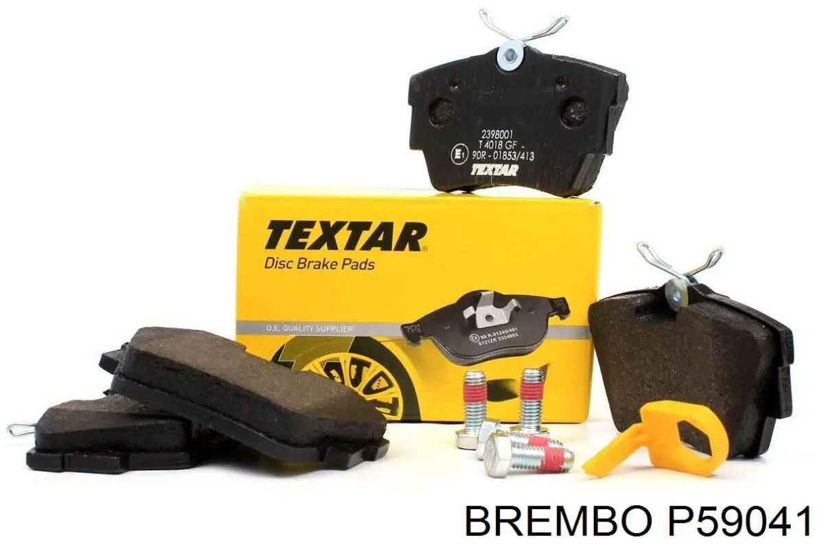 Задні дискові колодки Brembo P59041