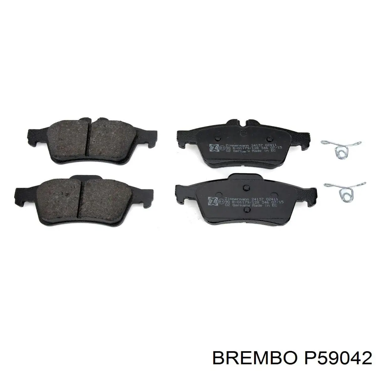 Купити P59042 Brembo Задні колодки