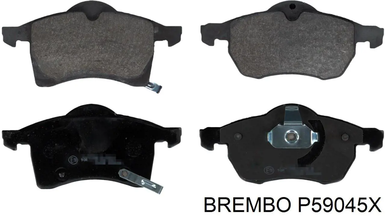 Гальмівні колодки Brembo P59045X ціна, від 22.82 USD