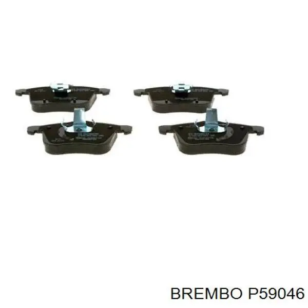 P59046 Brembo Передні гальмівні колодки