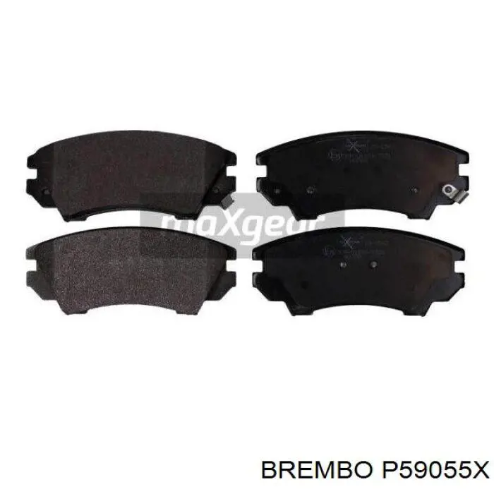 Гальмівні колодки Brembo P59055X ціна, від 38.10 USD