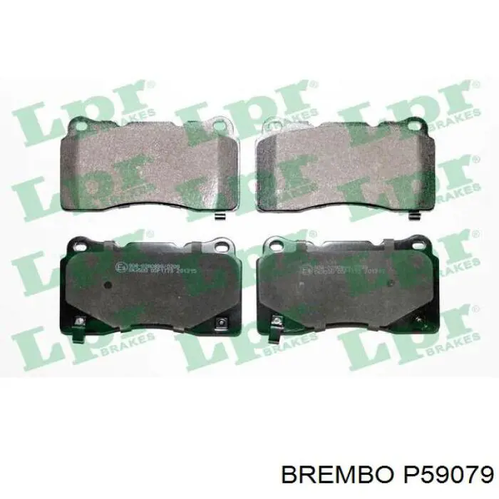 Тормозні колодки Brembo P59079