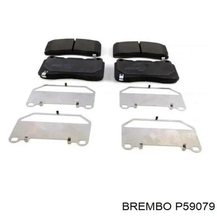 P59079 Brembo Колодки передние (BREMBO)
