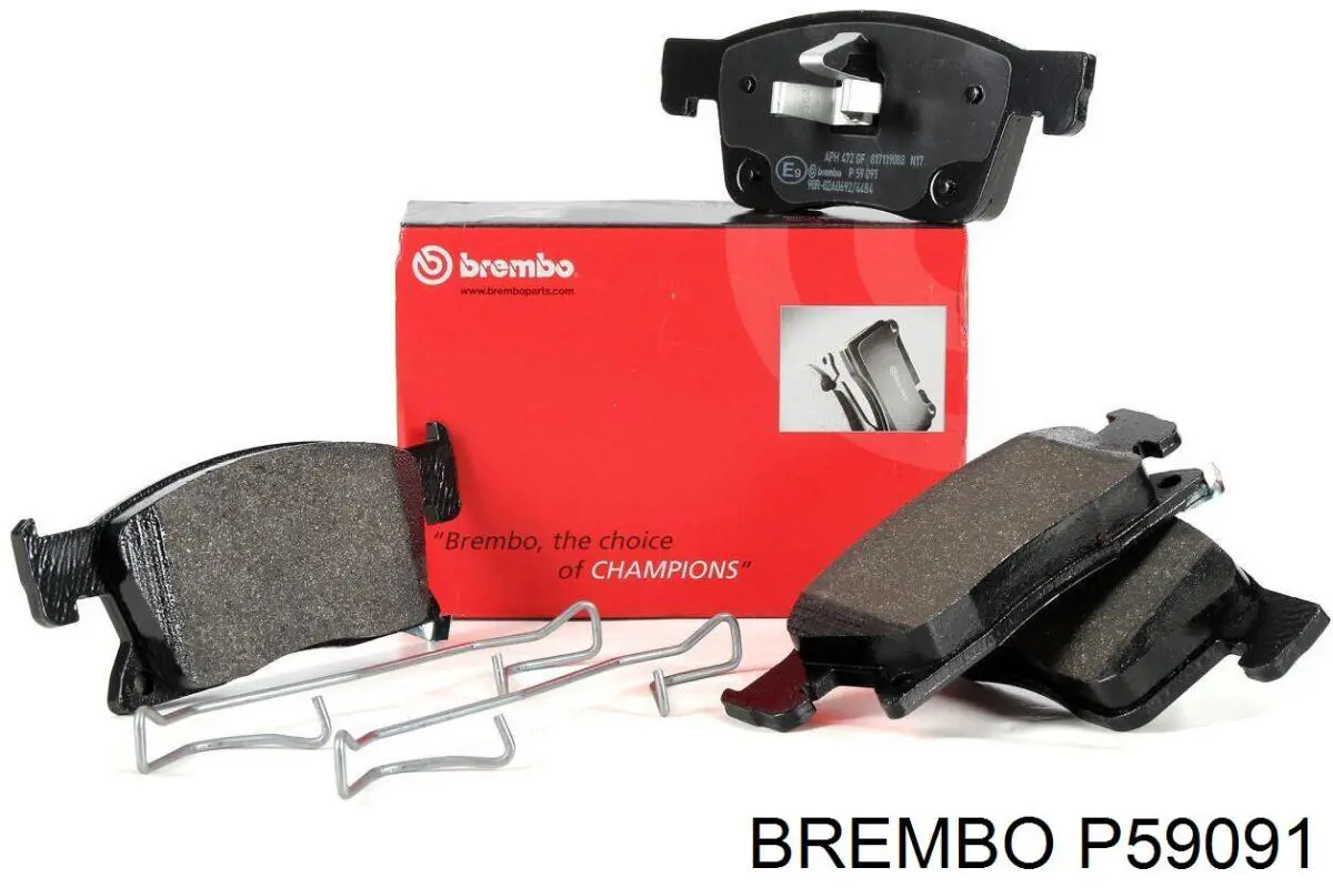 Гальмівні колодки Brembo P59091 ціна, від 32.86 USD