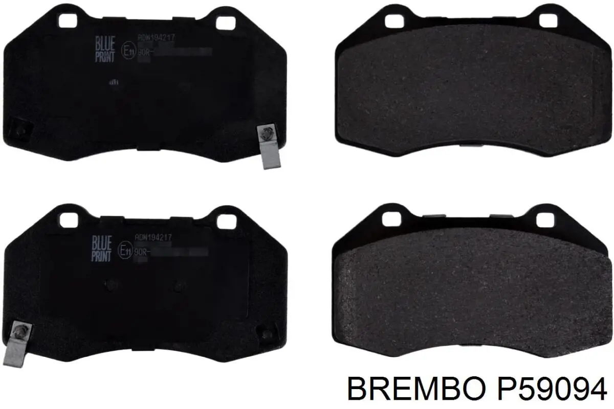 Гальмівні колодки Brembo P59094 ціна, від 31.85 USD