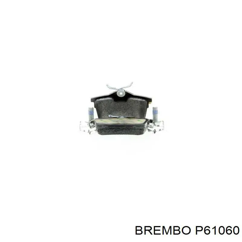 Купити P61060 Brembo Колодки гальмівні передні, дискові