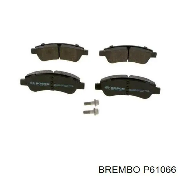 Купити P61066 Brembo Колодки гальмівні передні, дискові