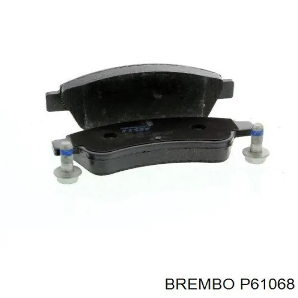 Купити P61068 Brembo Колодки гальмівні передні, дискові